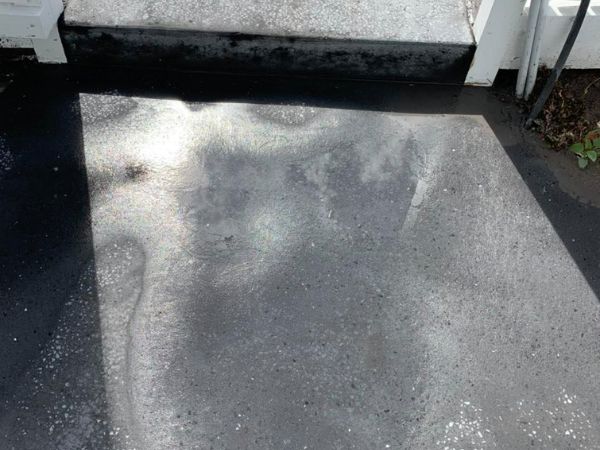 Sealed Concrete Block Surface