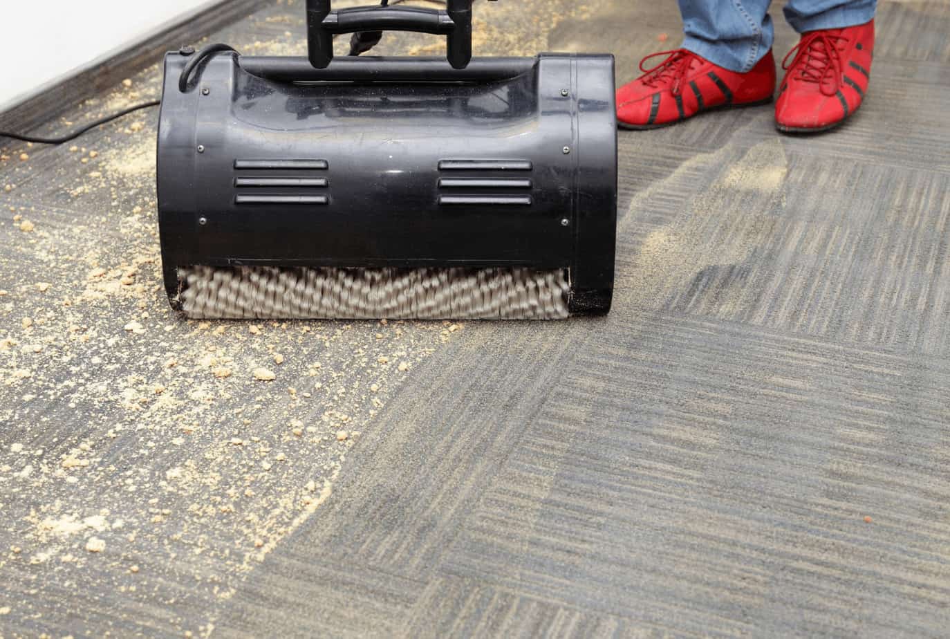 Dry Carpet Cleaning Method