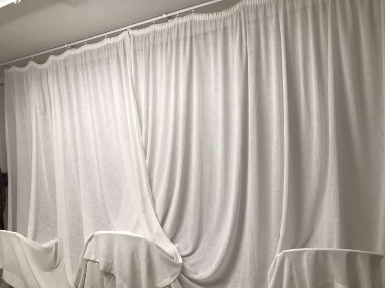 Freshly Cleaned Curtains