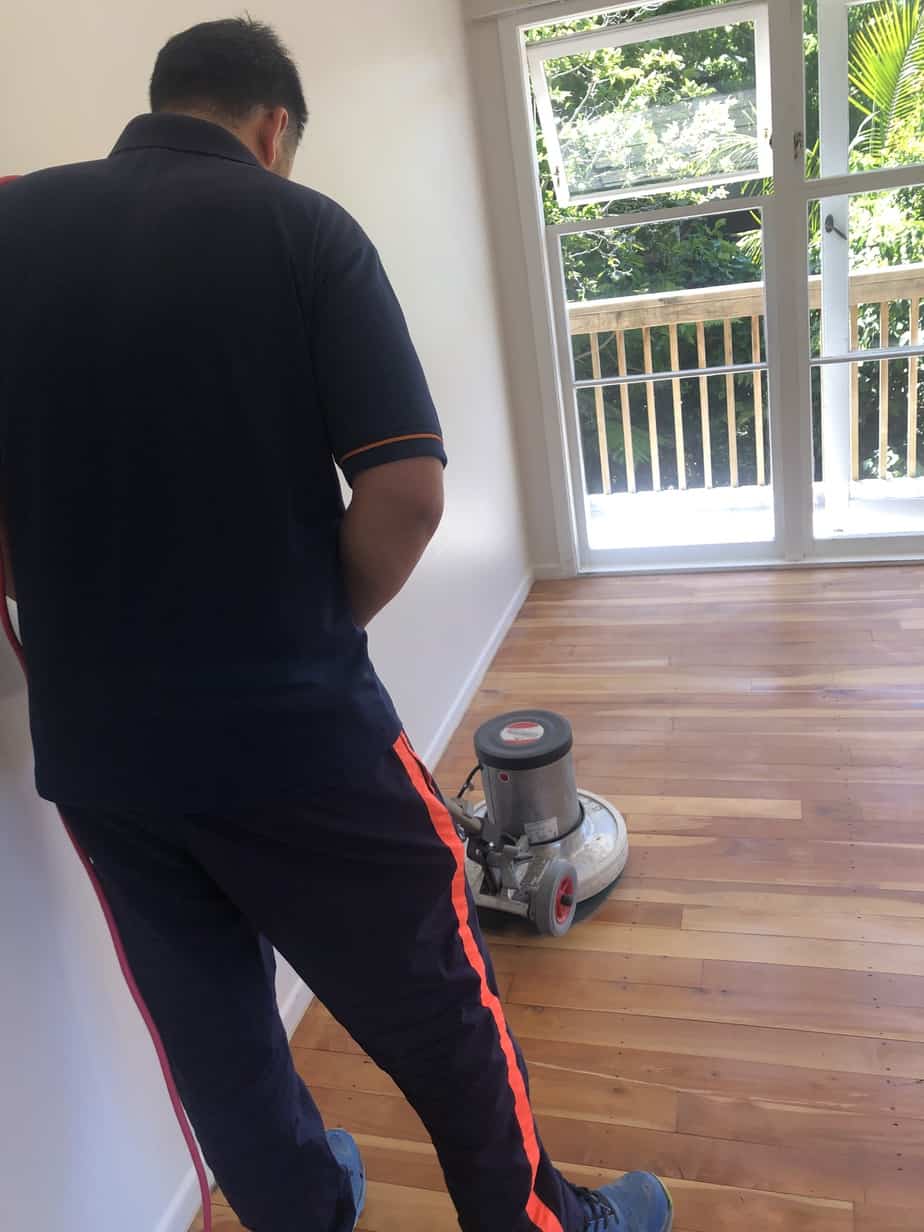 Floor Sanding Equipment in Action