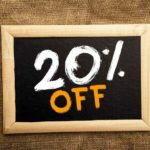 Cleaning Discount 20% Off
