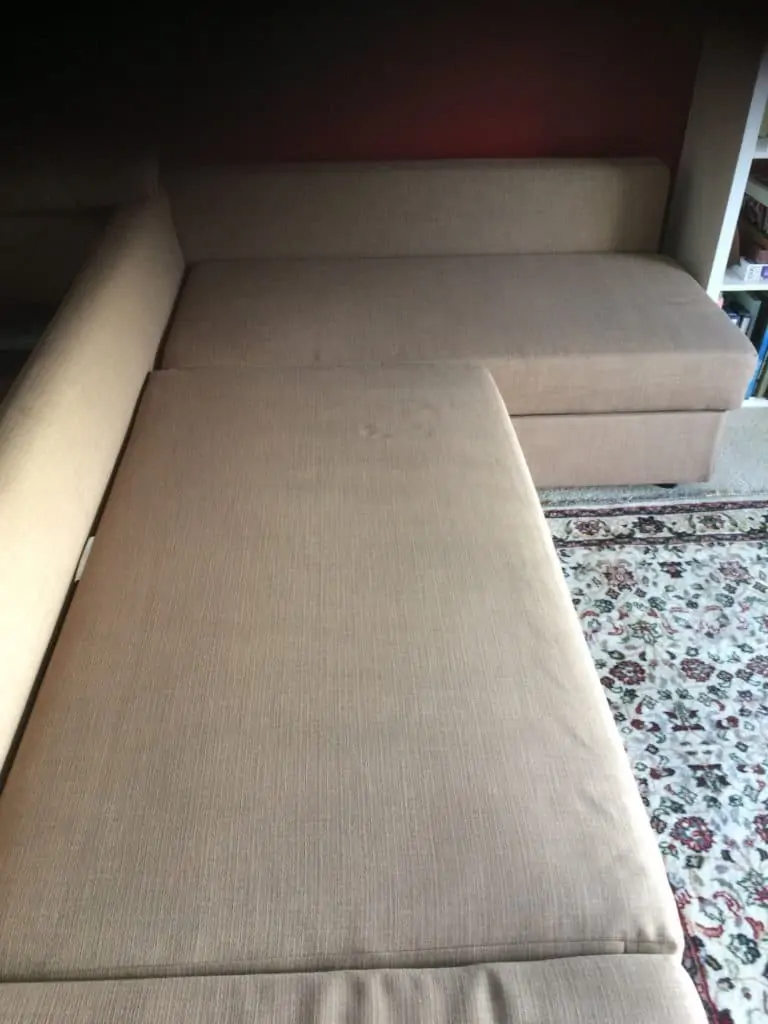 Cleaned Couch