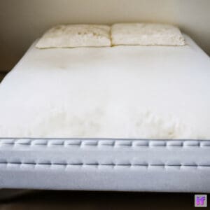 a dirty mattress with stains